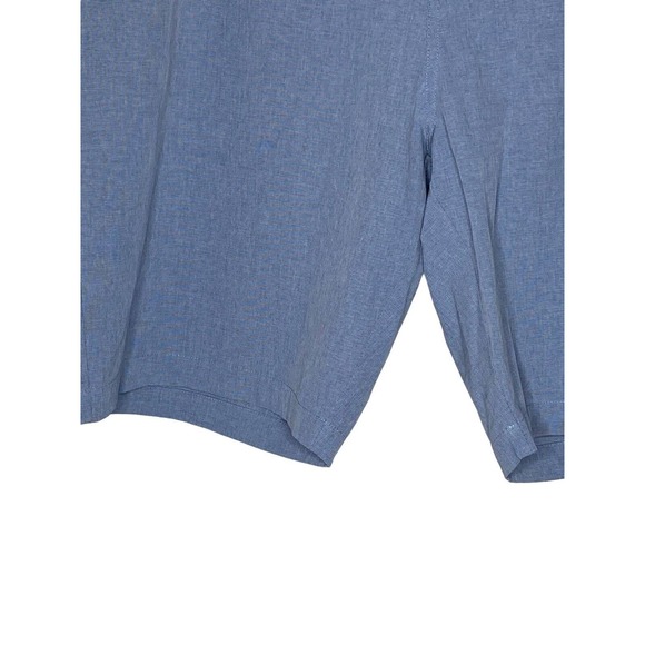 Travis Mathew Mens Neck Shorts Size 40 Pockets 9.5 Inseam Performance Blue - Picture 2 of 12